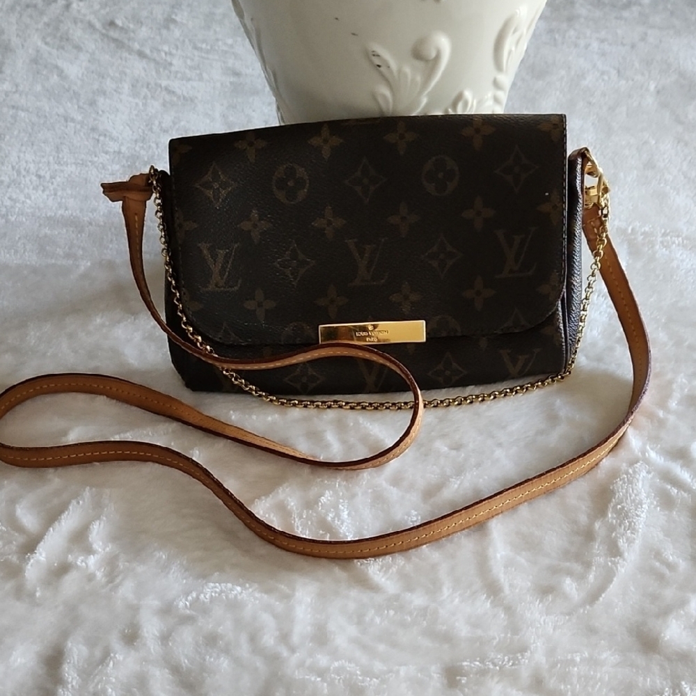 Louis Vuitton Dark Brown Favorite PM bag